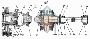 Фланец 748-19-319